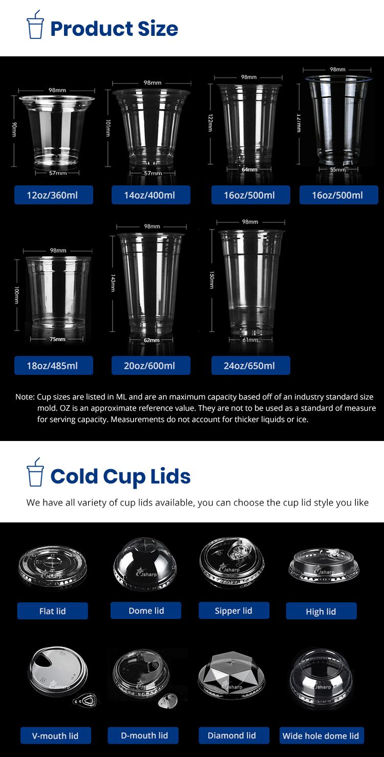 PET Plastic Cup Style 2