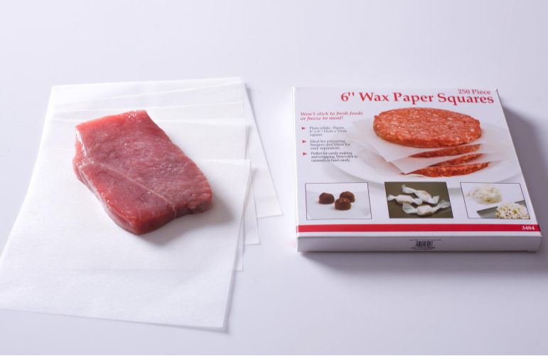 Degradable 100% virgin wood pulp wax paper