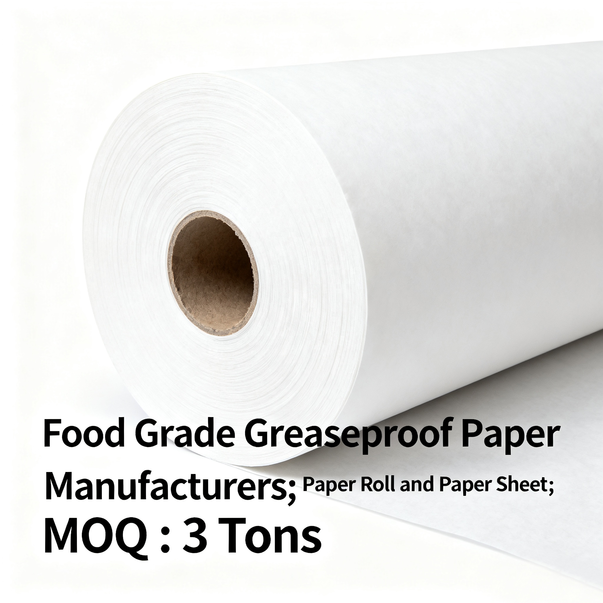 Custom Printable 40gsm Kit 4 Wrapping Paper Sheets for Cookies 30gsm Brown Food Grade Greaseproof Burger Paper