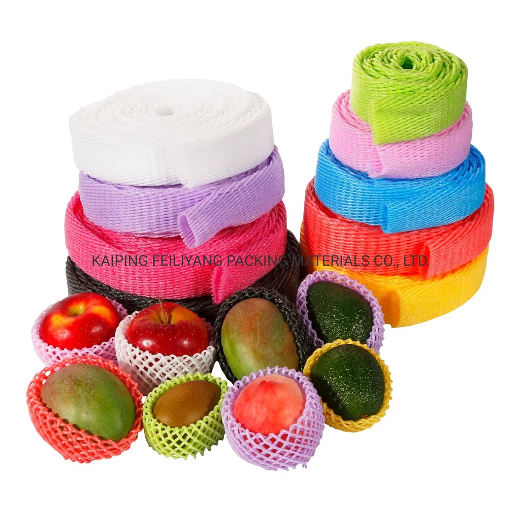Soft Breathable Durable Custom Made Shockproof Fresh Grapefruit Packaging Sleeve Net