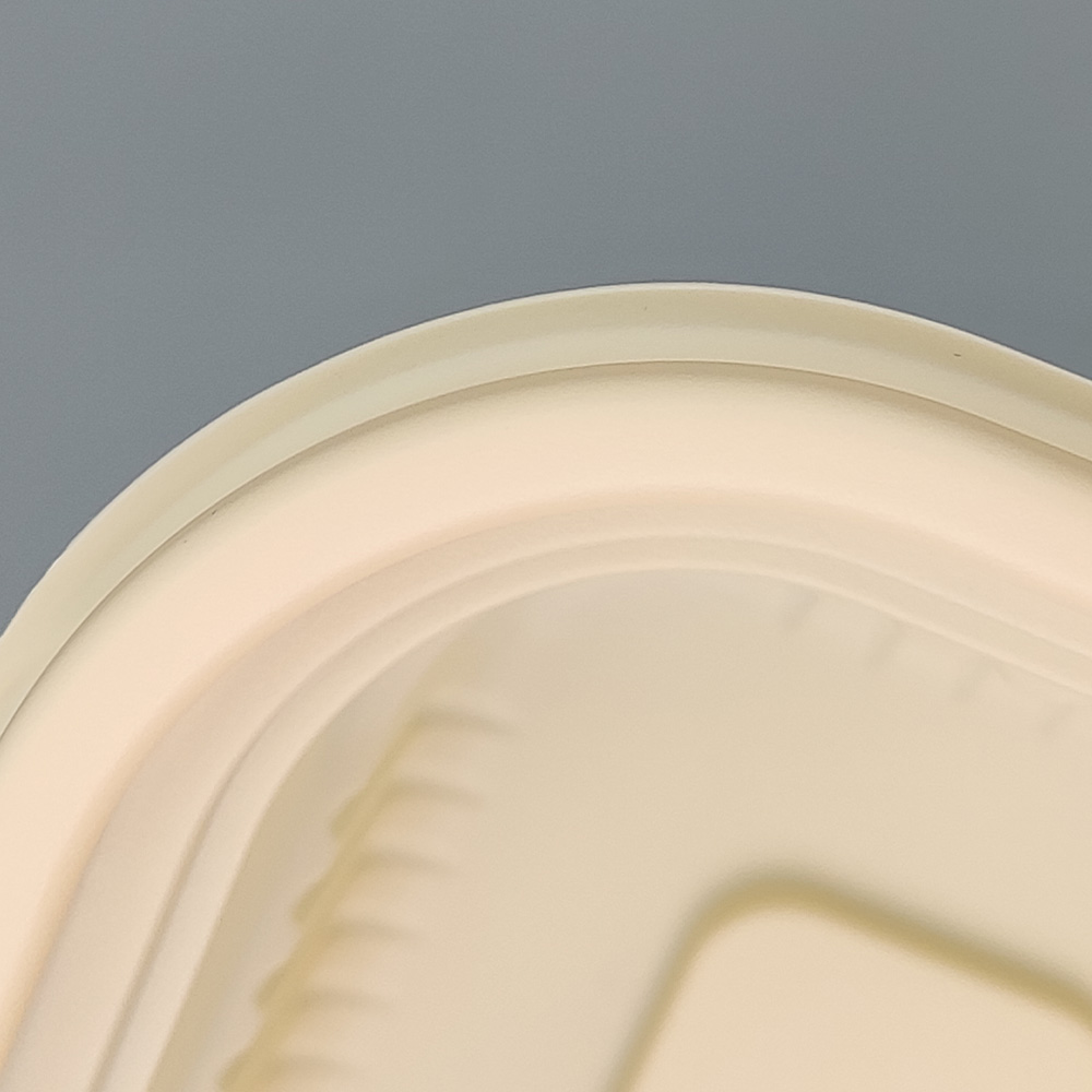 Disposable Corn Starch Lunch Box Eco Friendly Biodegradable Food Container for Takeaway Meals