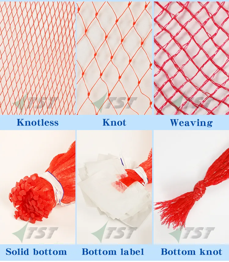 Garlic Vegetable Fruit Packaging Mesh Tube Net Sleeve