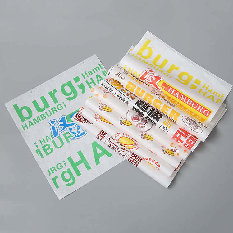 Custom greaseproof paper packaging