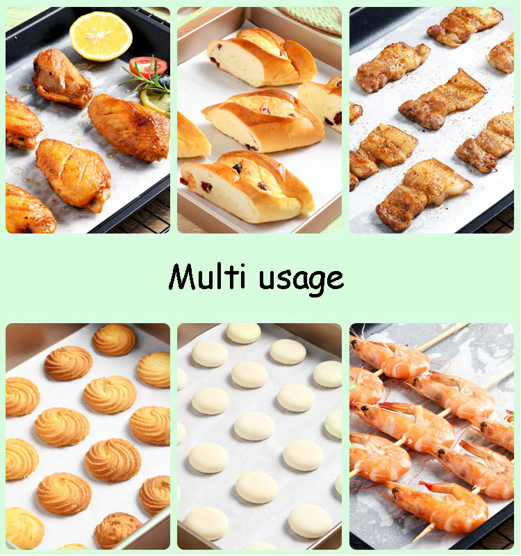 Custom Burger Kraft Grease Proof Reusable Parchment Baking Butter Sandwich Packaging Wrap Wrapping Food Safe Wax Paper