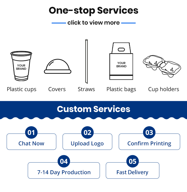 Disposable Plastic Cups Banner