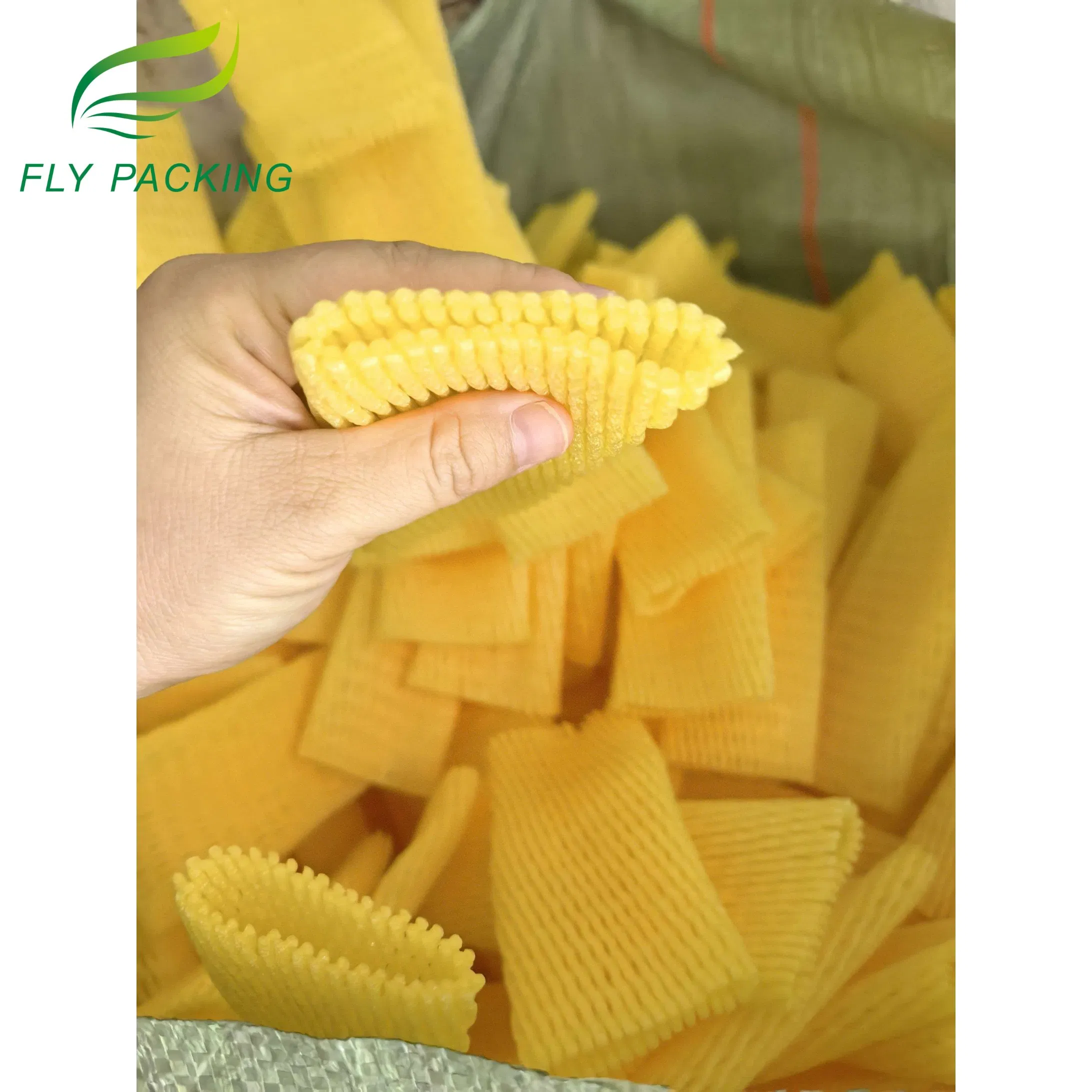 Fresh Fruit Shipping Protective Wrapping 7X18cm Foam Sleeve