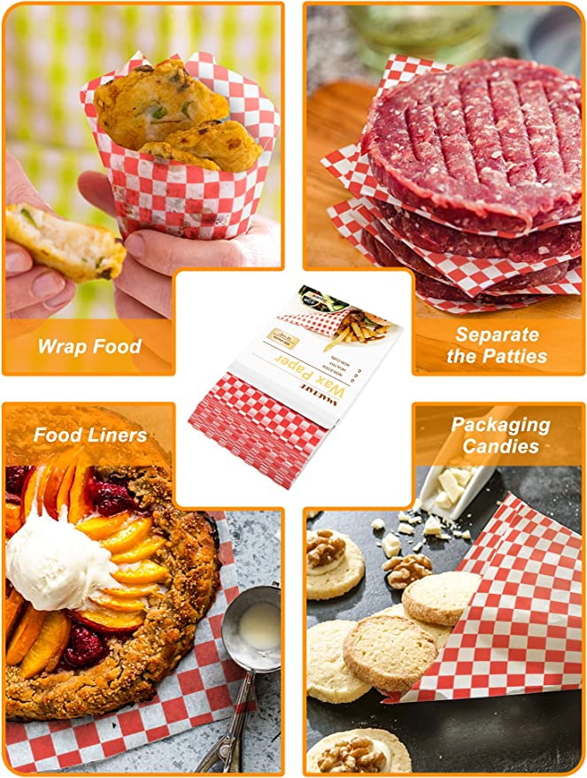 Food Grade Waxed Wrapping Paper Design 1