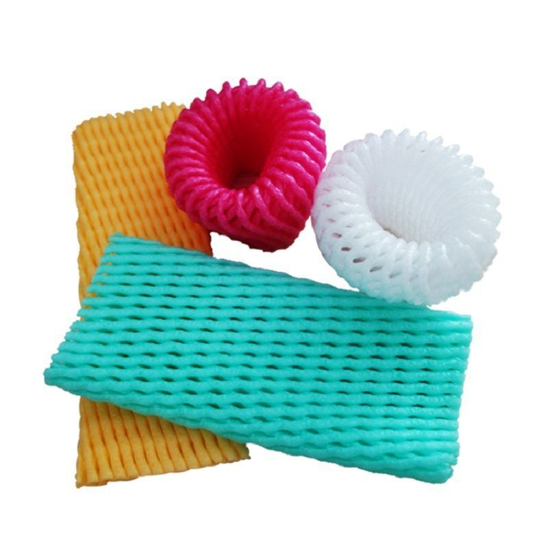 Cloudbri EPE Foam Net Sleeve Pocket Vegetable Fruit Thicken Mesh Bag