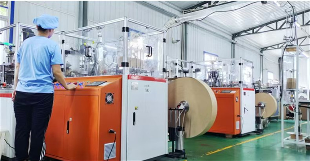 Paper bowl making machine for eco-friendly disposable soup and noodle bowls