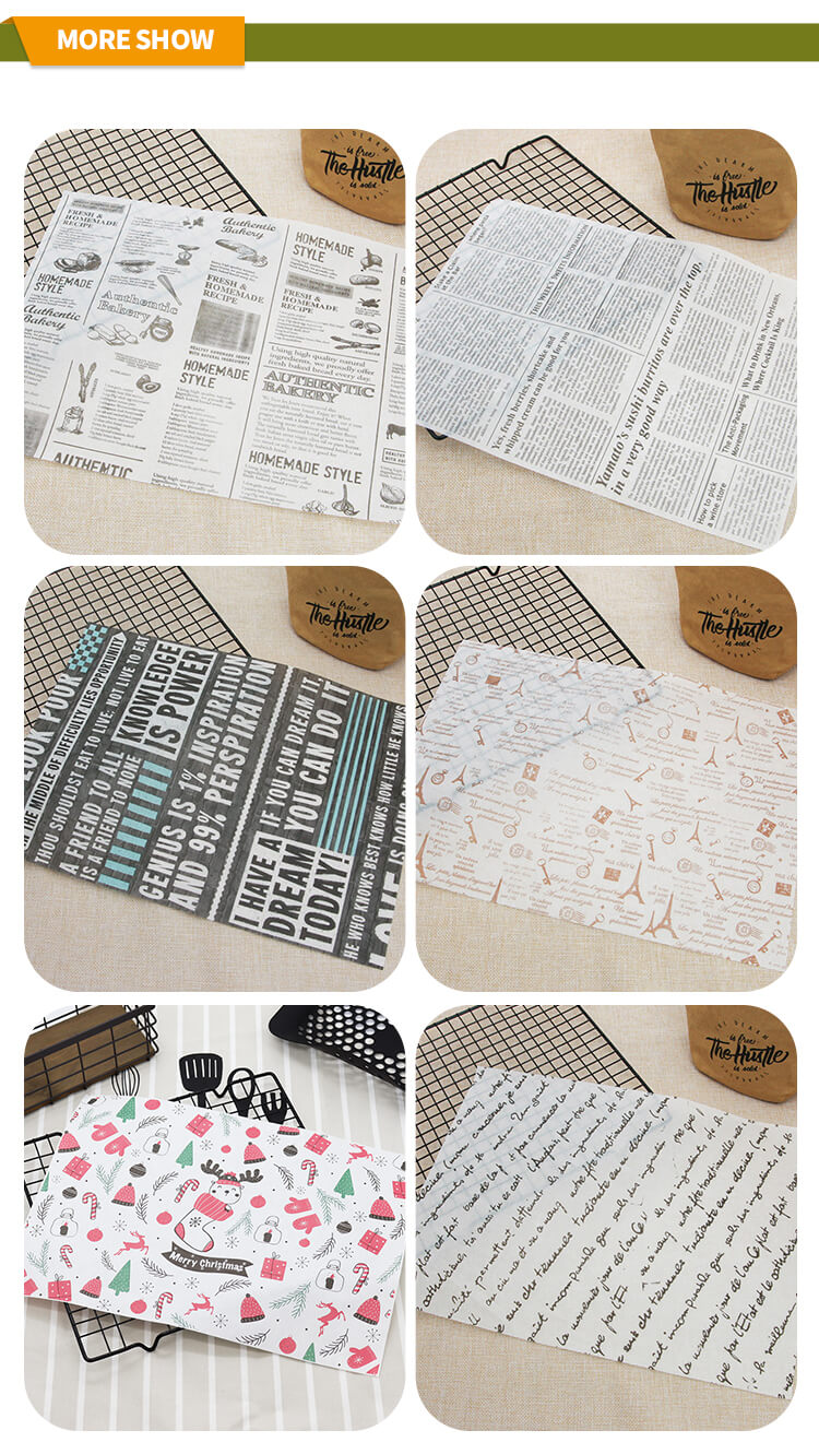 Greaseproof Wrapping Sheet