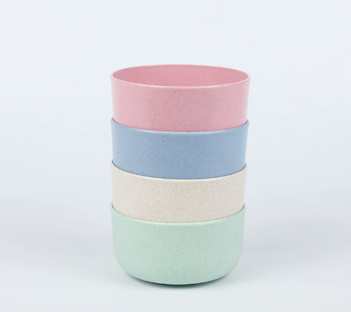 Custom Biodegradable Salad Bowls Plant-Based Compostable Dish for Cereal, Snacks &amp; Takeaway | Eco-Friendly