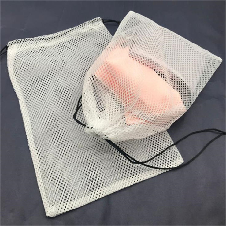 Drawstring Laundry Mesh Washing Pouch Thicken Net Bag Laundry Bag Washing Machine Mesh Laundry Bags For Clothes