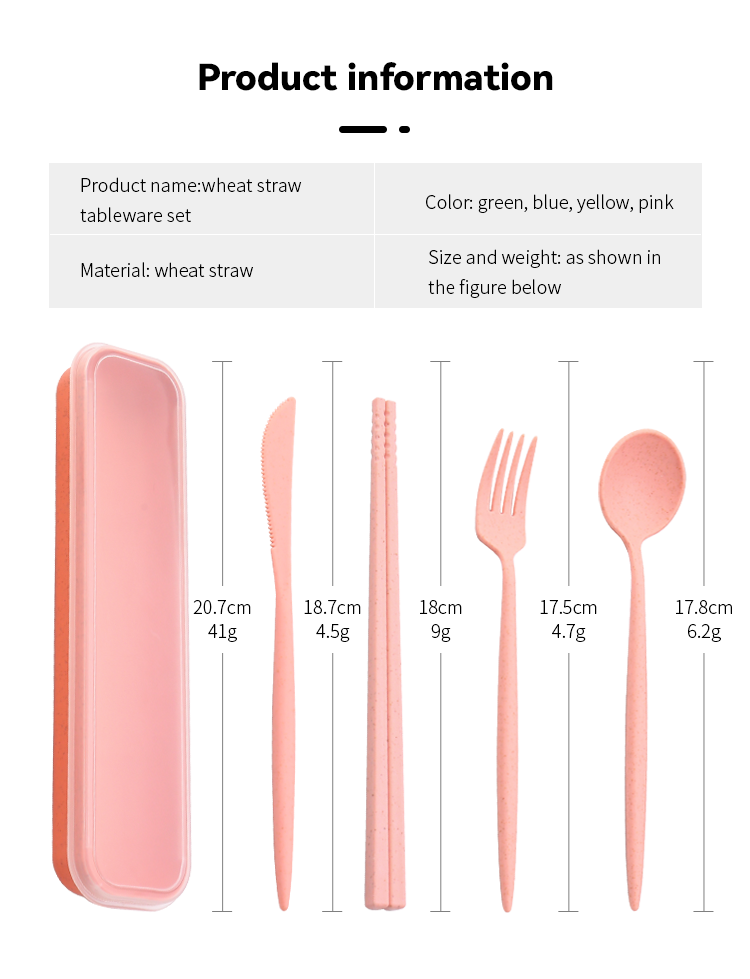 Eco Reusable Spoon Fork