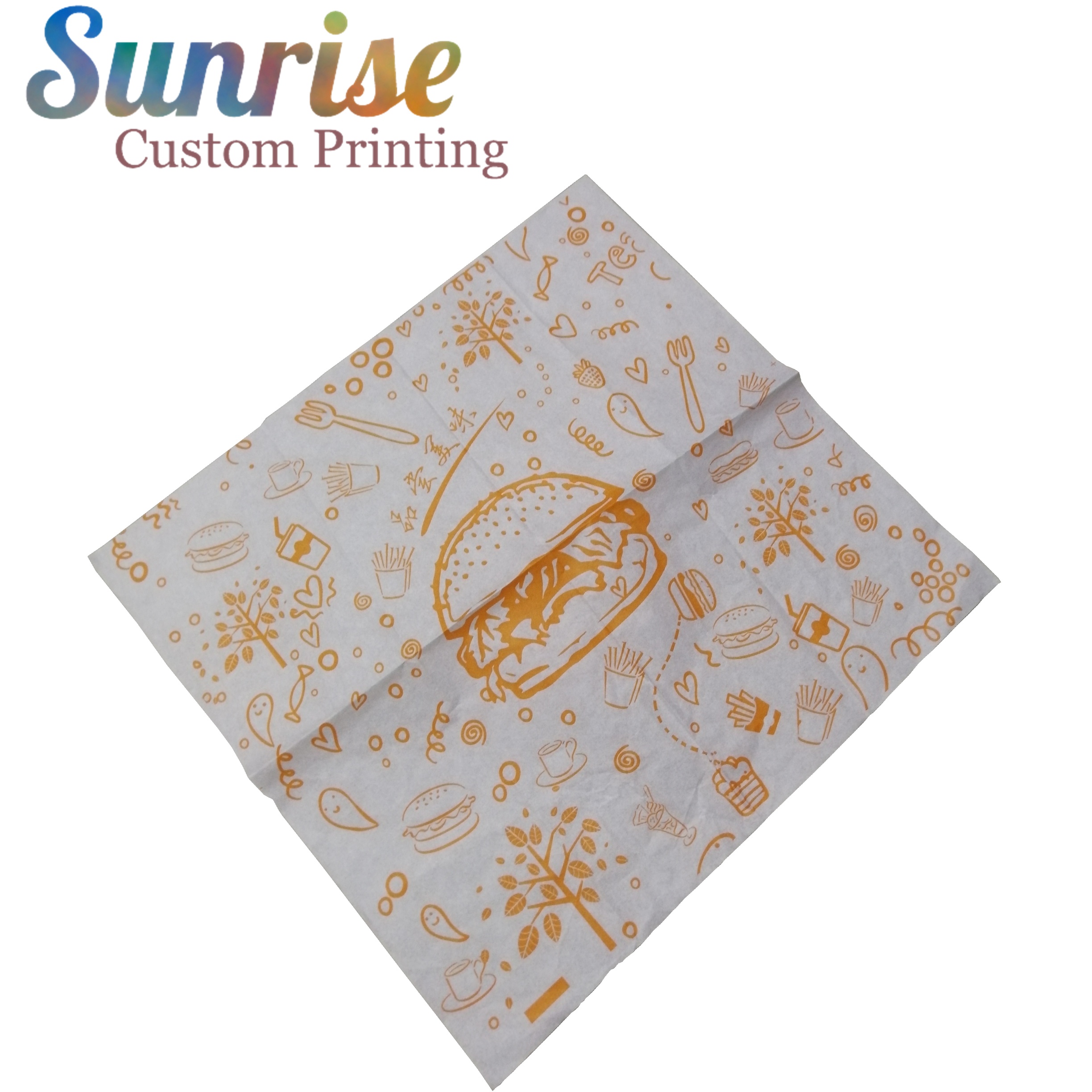 Food Wrapping Paper Design 1
