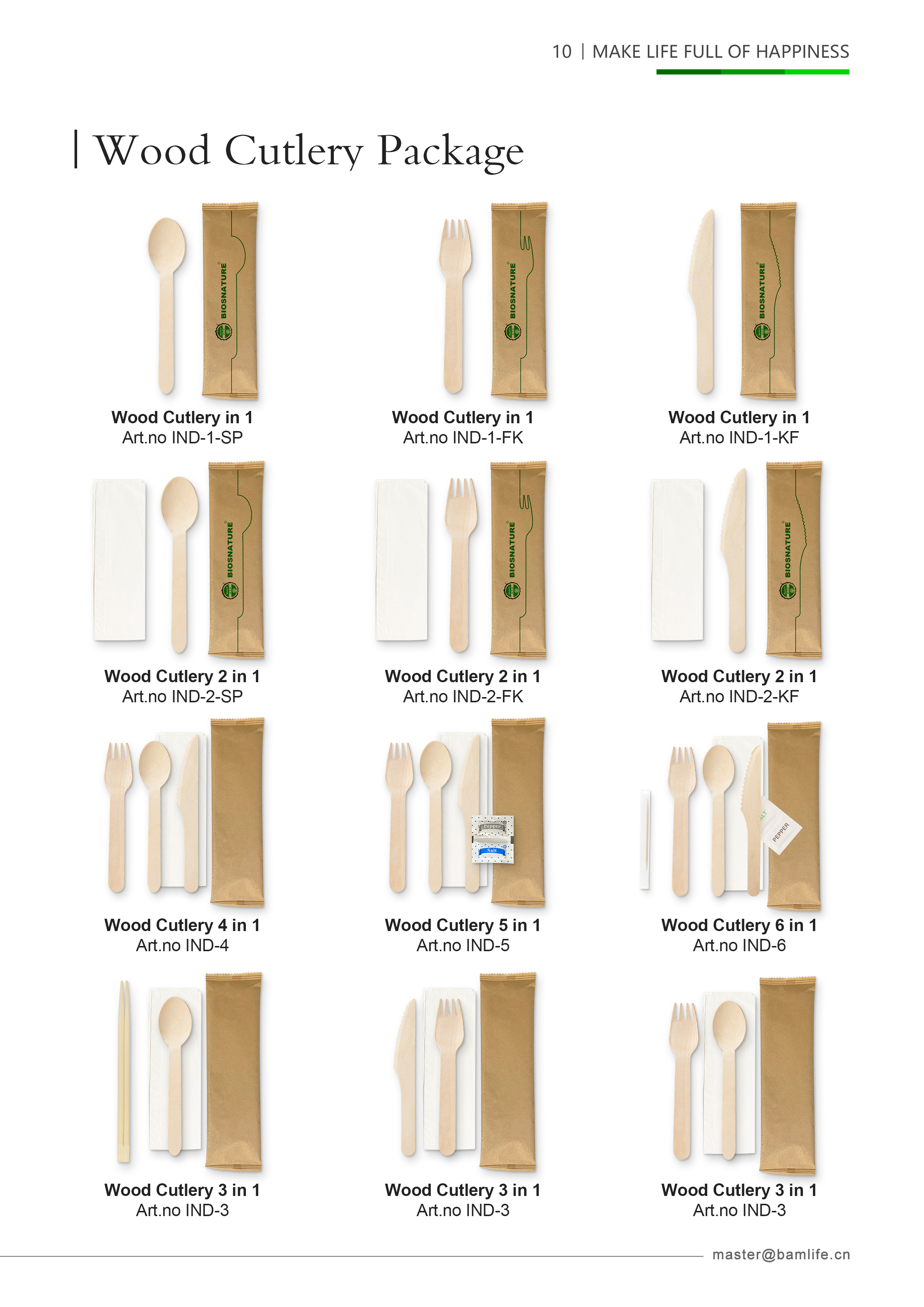 Biodegradable Disposable Cutlery Details 1
