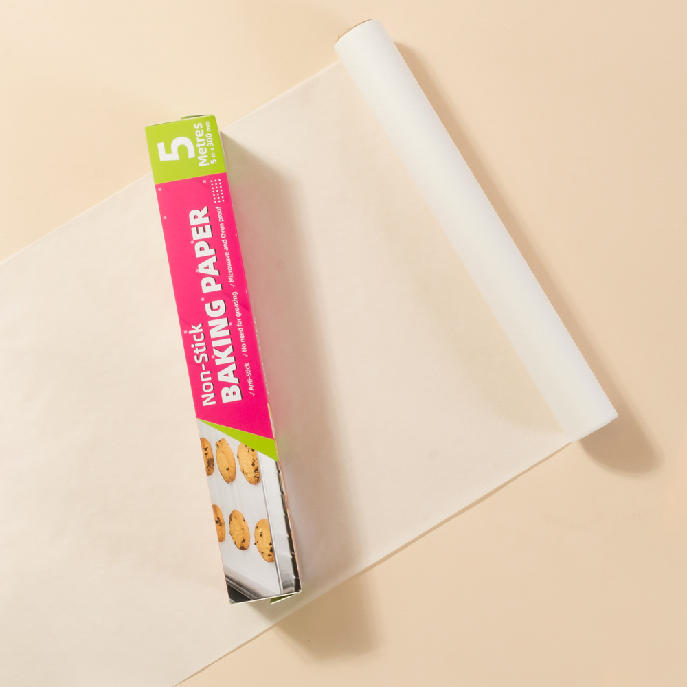 Custom Shawarma Greaseproof Deli Meat Packing Paper Contact Directly Paraffin Baking Food Waxed Paper in Roll