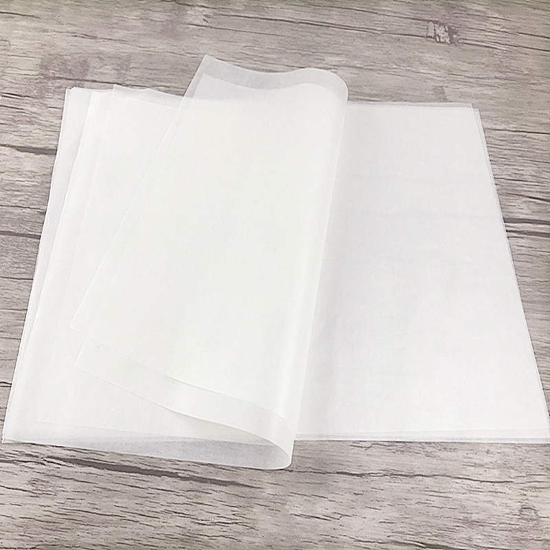Printed Food Grade Base Paper Hamburger Greaseproof Wrapping Paper Oil Proof Paper Large roll