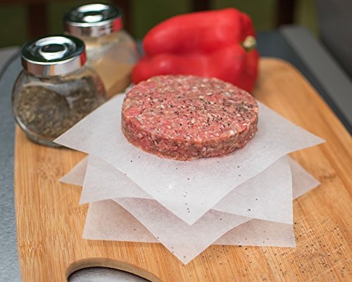 Nonstick Waxed Patty Paper Retain Freshness Custom White Hamburger Patty Paper