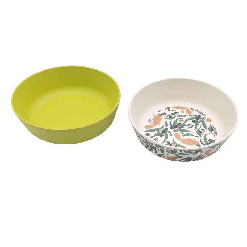 High Quality Custom Plant Natural Bamboo Fiber Soup Bowls Salad Mixing Food Bowl