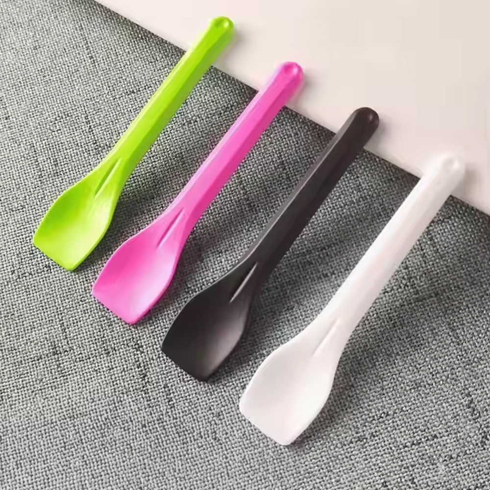 CPLA Ice Cream Spoon Eco-friendly Cornstarch Dessert Yogurt Spoons