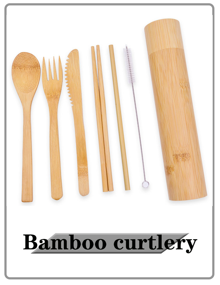 Portable Wooden Cutlery Set