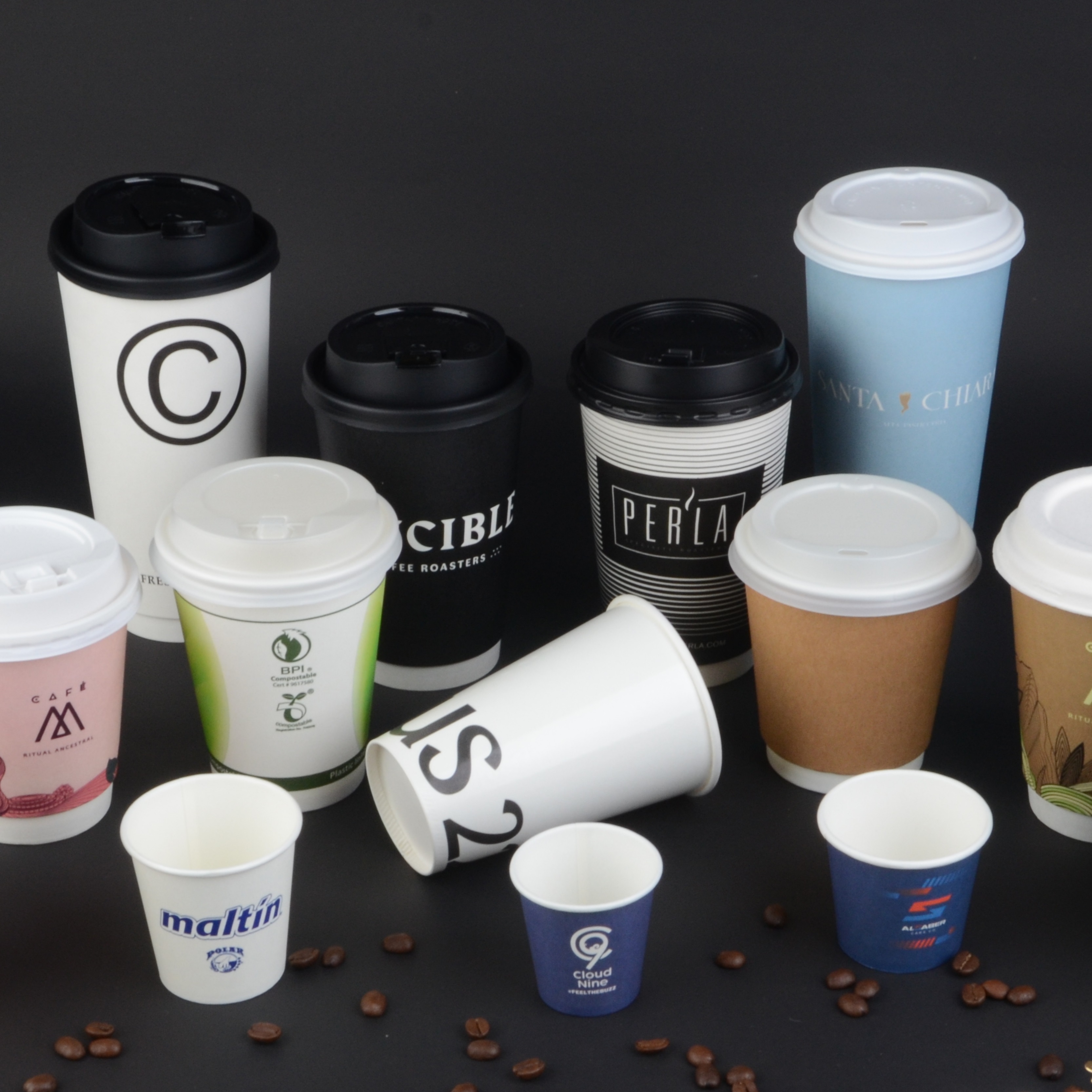Disposable paper cup highlight 2
