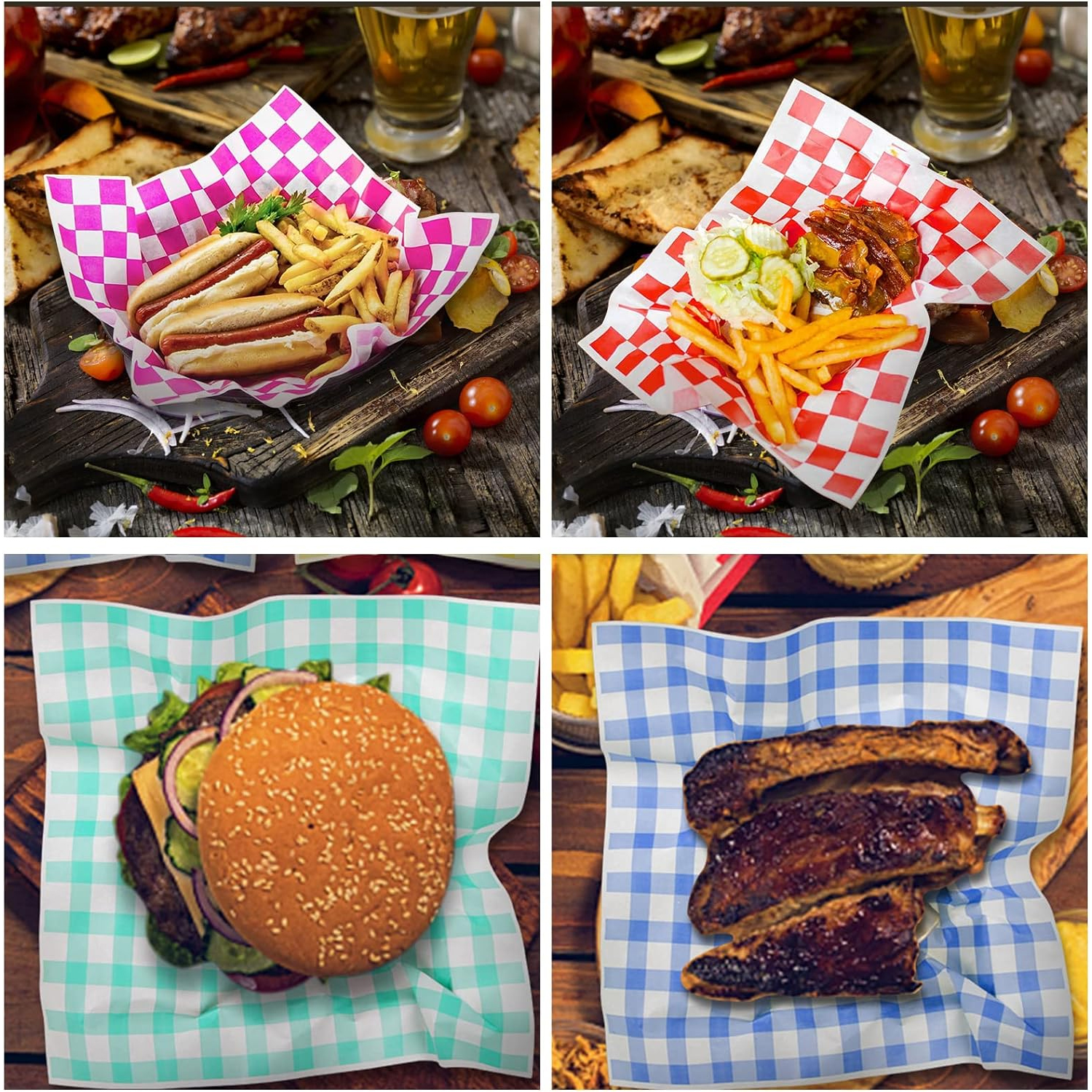 Custom greaseproof paper