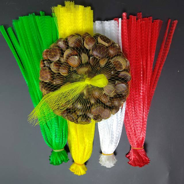 Good Quality Plastic Pe Fruit Mesh Bag In Roll Onion Mesh Bags Vegetables Packing Net