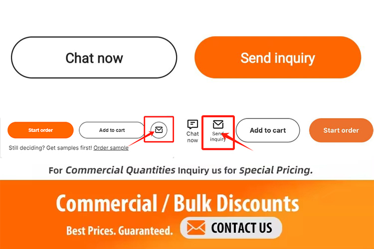 Inquiry Contact Button