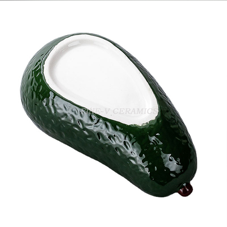 Creative Eggplant Styling Ceramic Salad Bowl