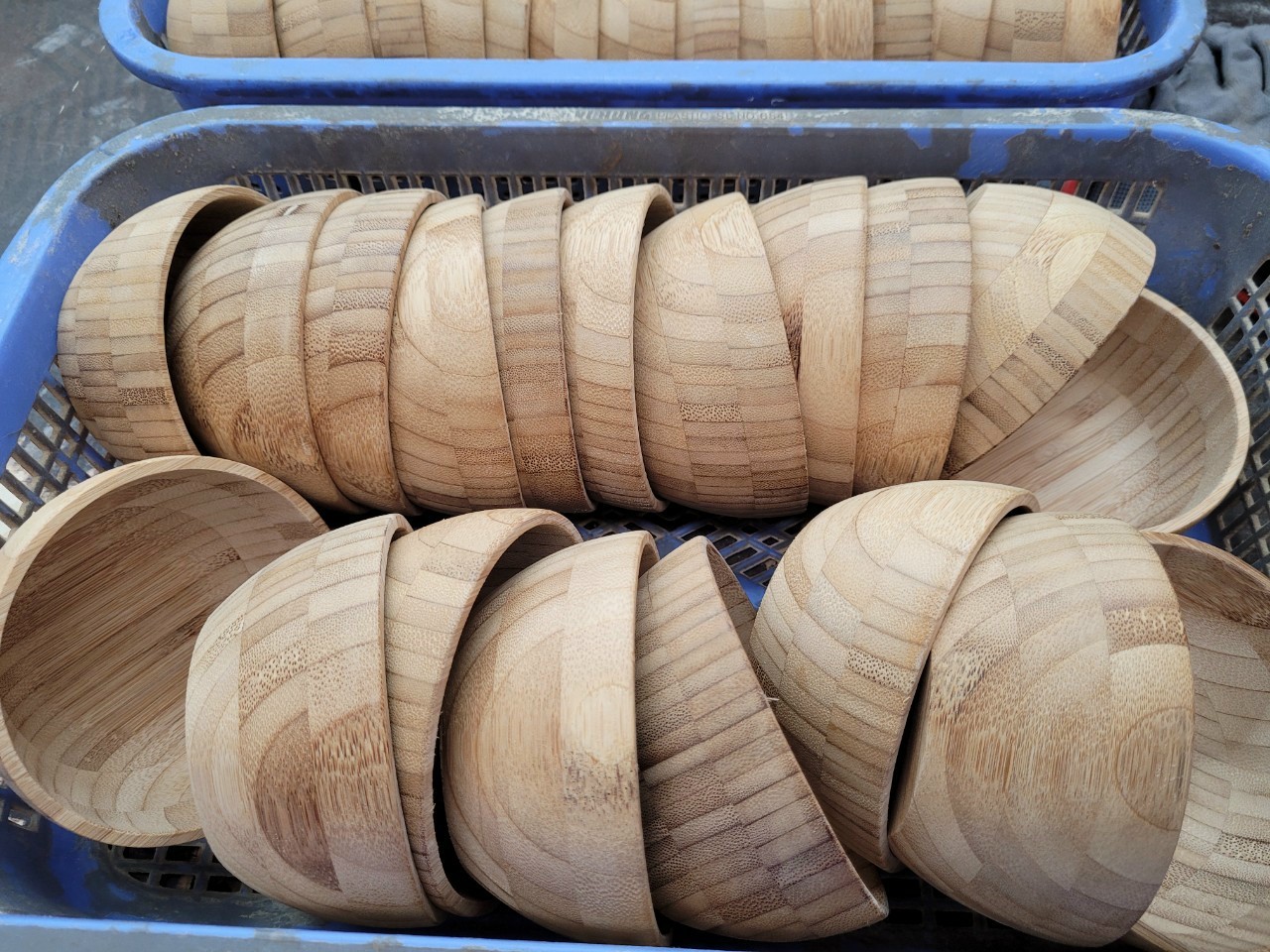 BEST PRICE Blue Lotus 2025 Eco 100% Bamboo Handmade Durable Bowl for Salad Cereal and Smoothie Lovers