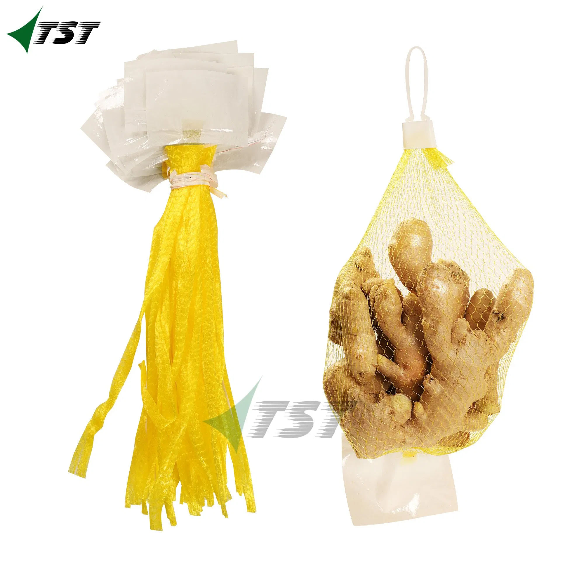 Food Vegetable Fruit Mesh Packaging Net Malla Tubular PARA Frutas Food Grade Plastic Soft Mesh Tubular Net Sleeve
