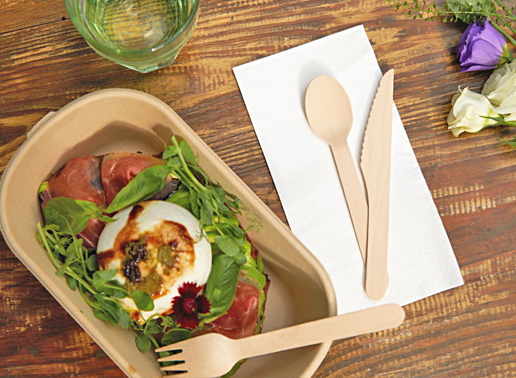 Sustainable Fork Close-up