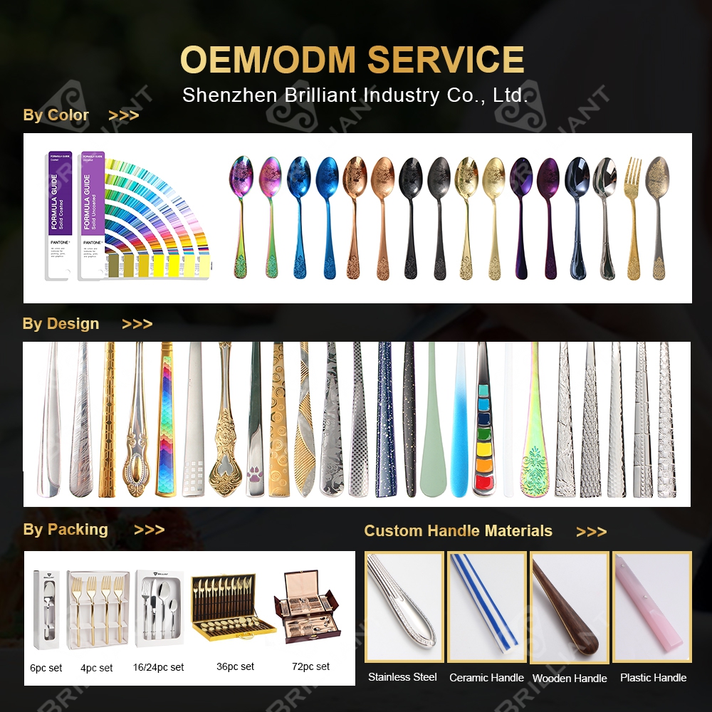 High Quality Stainless Steel Cutlery Set Square Handle Eco-Friendly Mirror Frosted Knife Fork Spoon For Weddings Restaurants