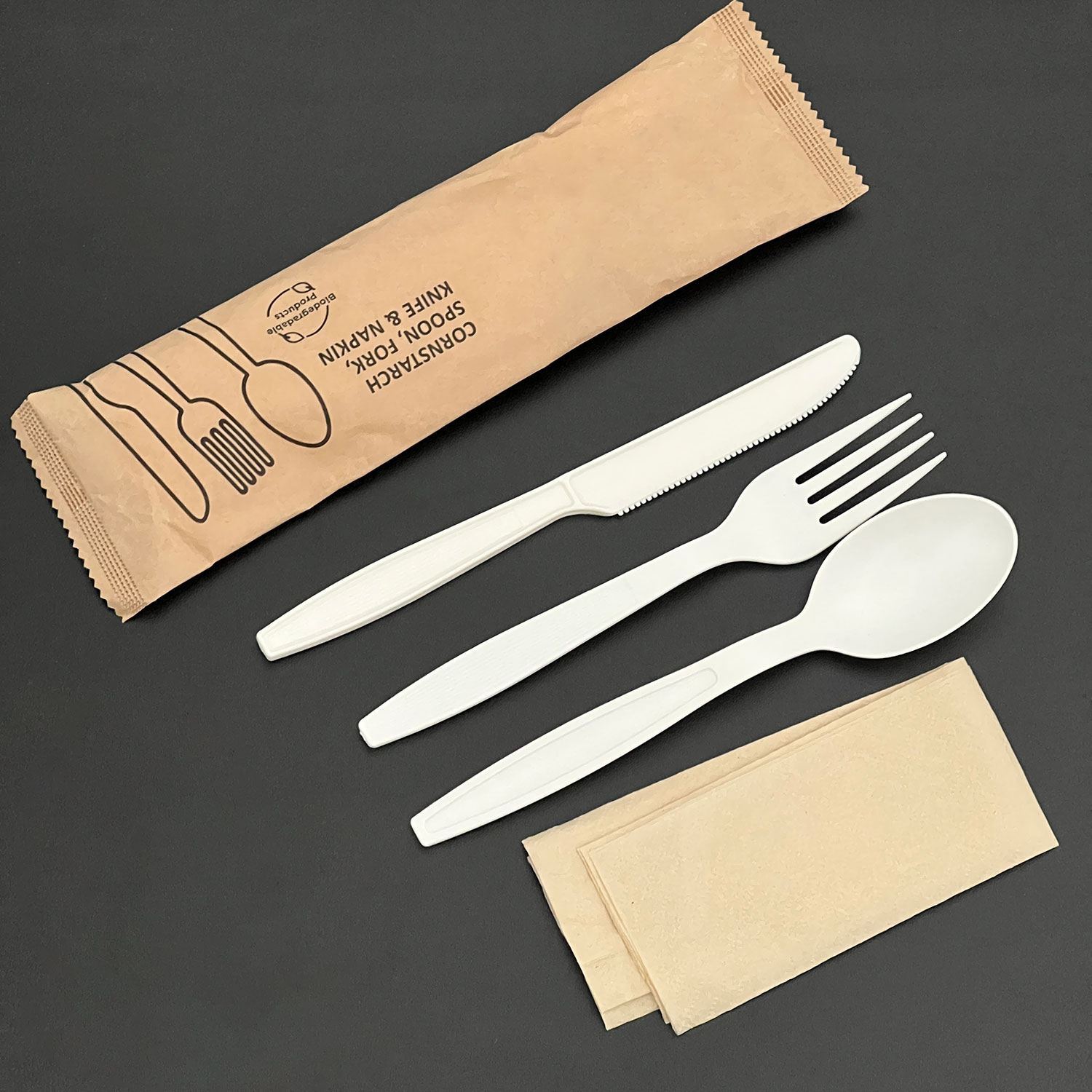 Cornstarch Cutlery Detail 4