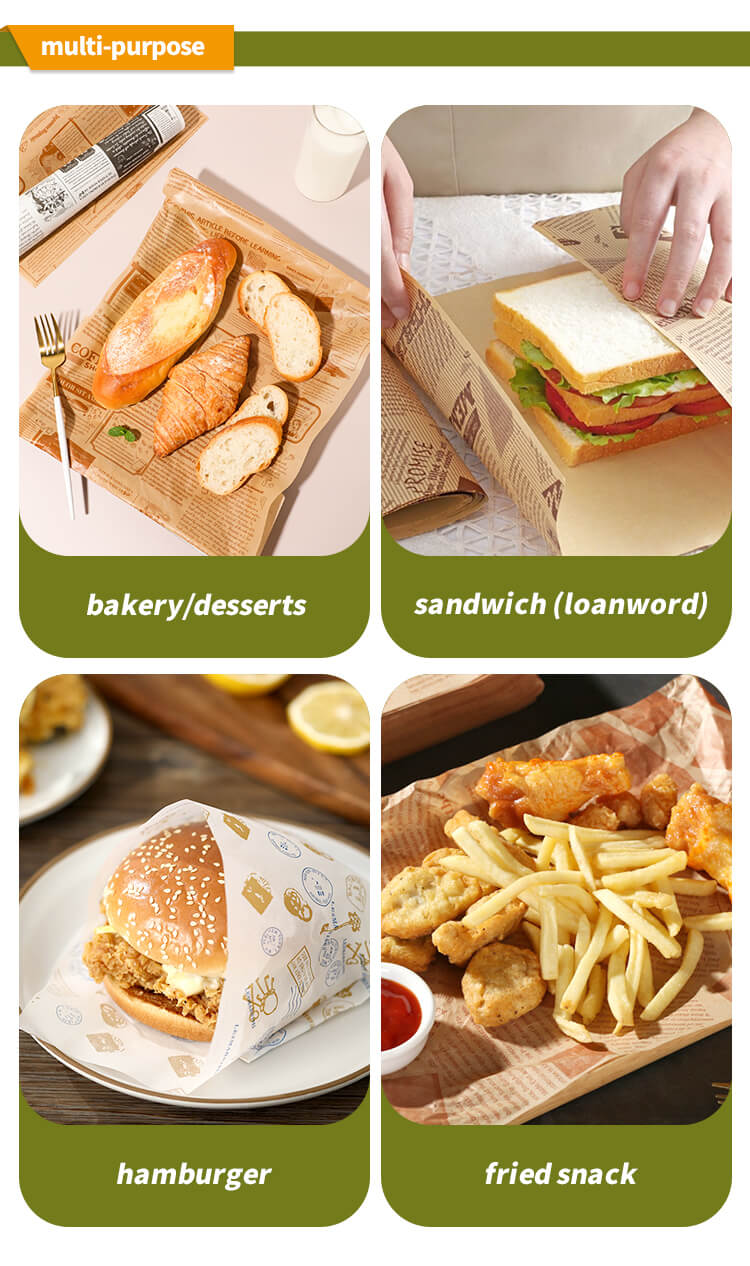 Oil-proof Pad Paper Features