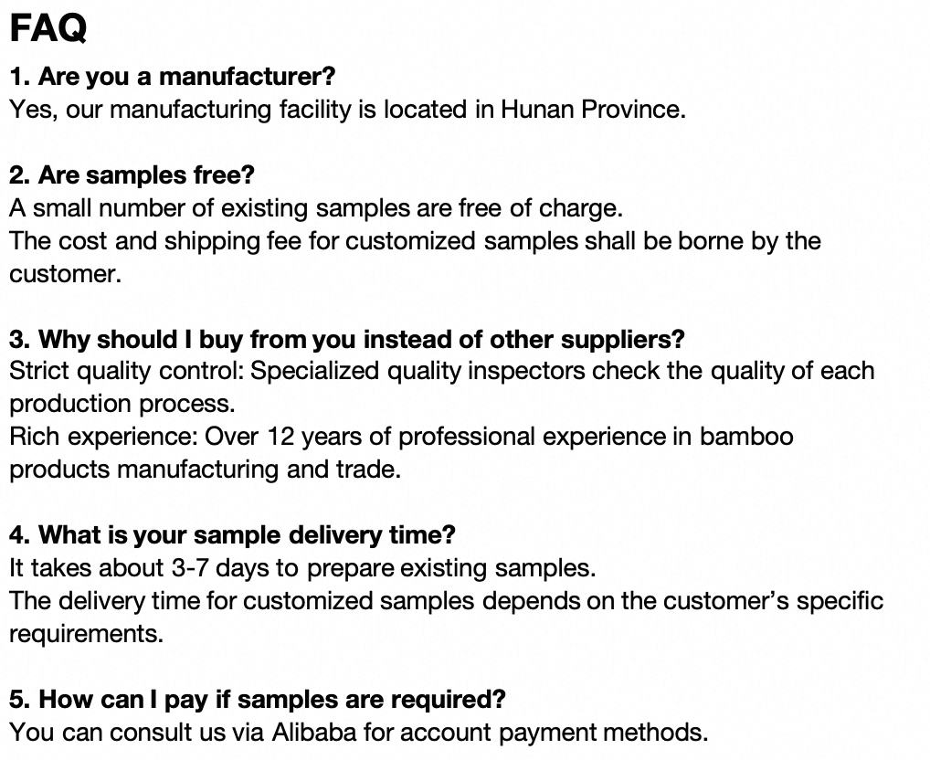 FAQ Visual Reference 1