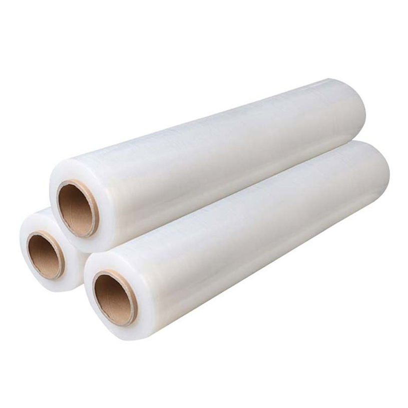 High Quality LLDPE Stretch Film Plastic Wrap Roll Soft PE Pallet Wrapping for Food & Chocolate Competitive Price