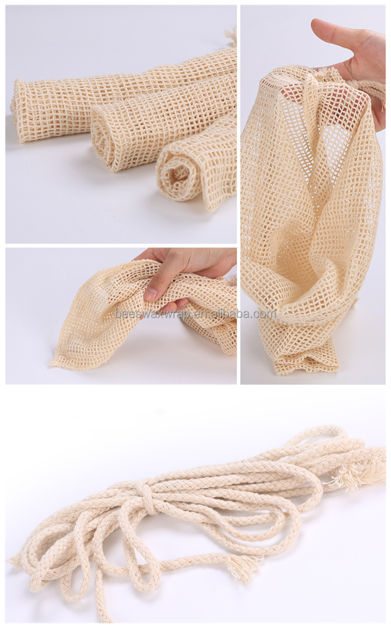 Cotton Mesh Bag View 6