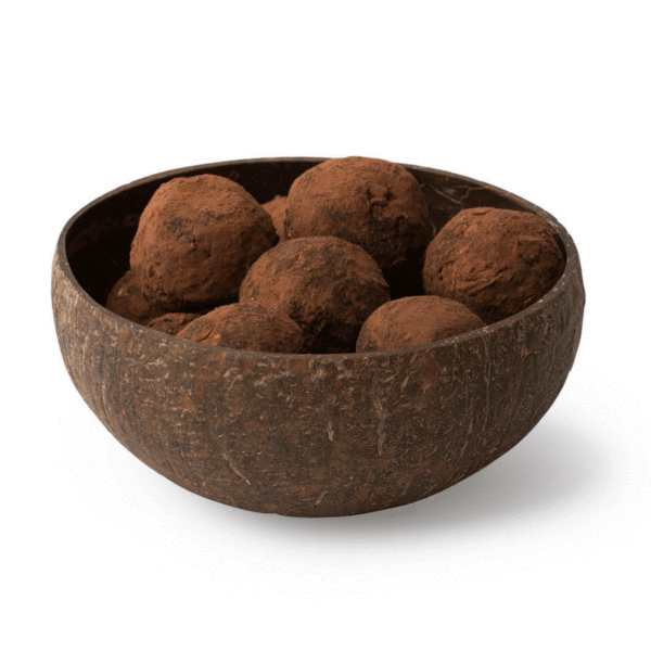 Handcrafted Bohemian Coconut Shell Bowl Set Lid Eco-Friendly Custom Size for Organic Smoothies Plant-Based Snacks Salads