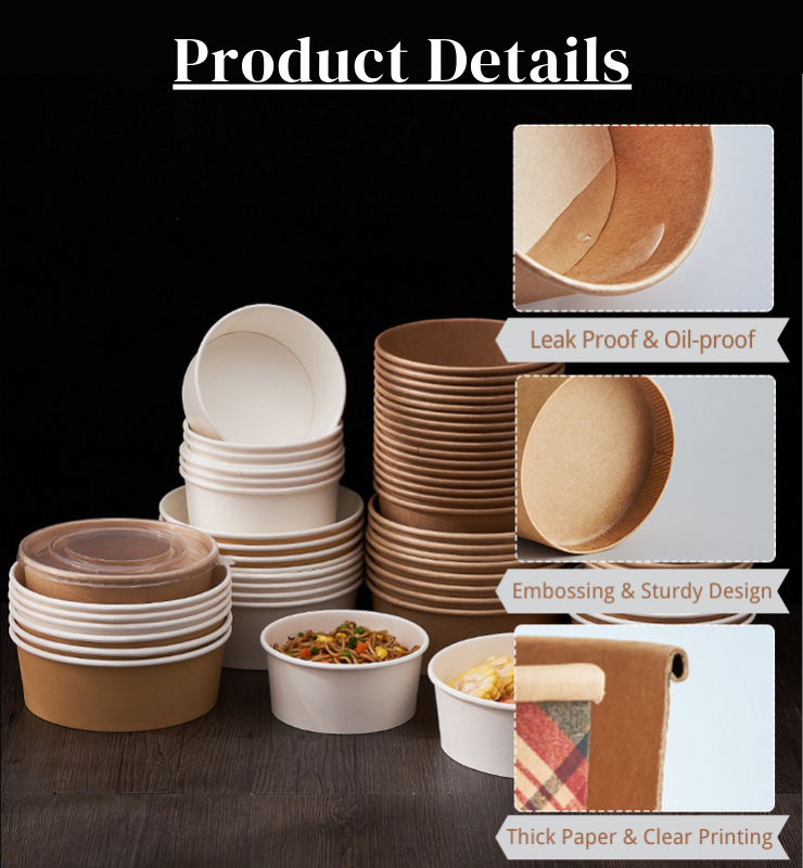 Tailored paper cup and bowl customization process
