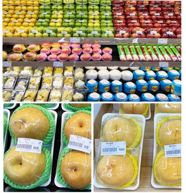 Protective Foamnet Mesh Sleeves for Fruit & Bottle Packaging