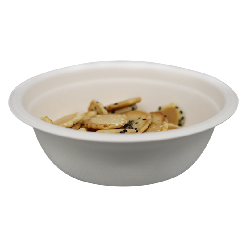 SINCERE 500 Ml Plant Based Bowl All Size Available Party Plates/Tray/Tableware/Paper Bowl