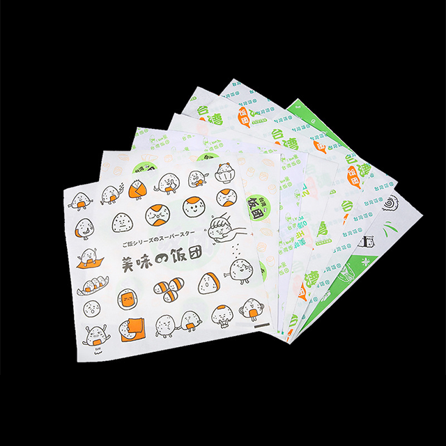 Wholesale Customized PE Coated Greaseproof Deli Wrap Paper Oil Proof Sandwich Hamburger Wax Paper for Food Bread Cakes