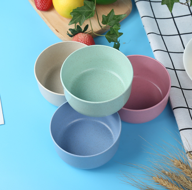 Custom Biodegradable Salad Bowls Plant-Based Compostable Dish for Cereal, Snacks &amp; Takeaway | Eco-Friendly
