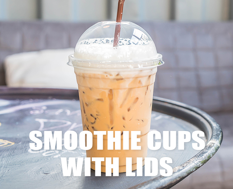Custom Printed Logo Smoothie Cups Single Wall Tableware Tea Drink Food Ice Cream Champagne Soda Food Grade