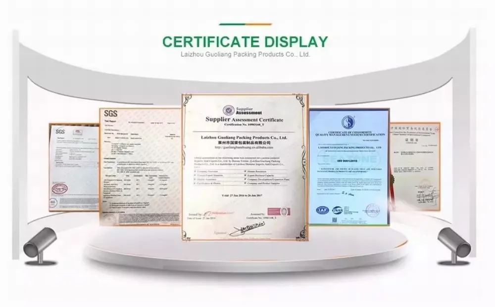 Product Quality ISO Certificate