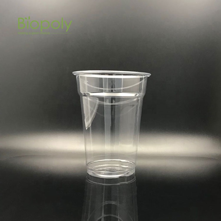 Food Grade Cold Clear Recyclable Transparent PLA Disposable Cups Cup Coffee PLA Cup