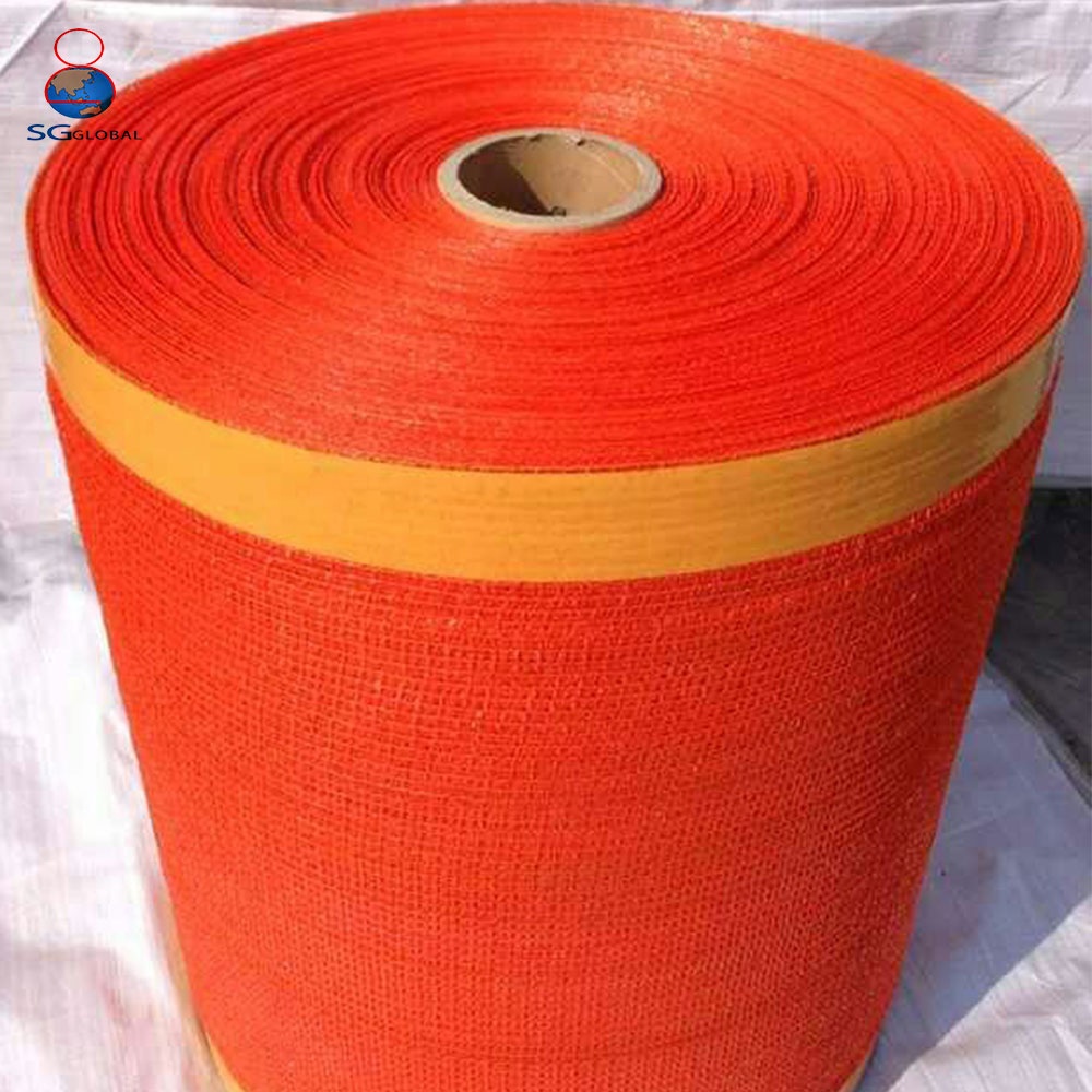 Class a Wholesale Packing in Roll PP Net Mesh Sack PE Raschel Bag Fabric for Onion Fruit Vegetable Packaging Potato Garlic