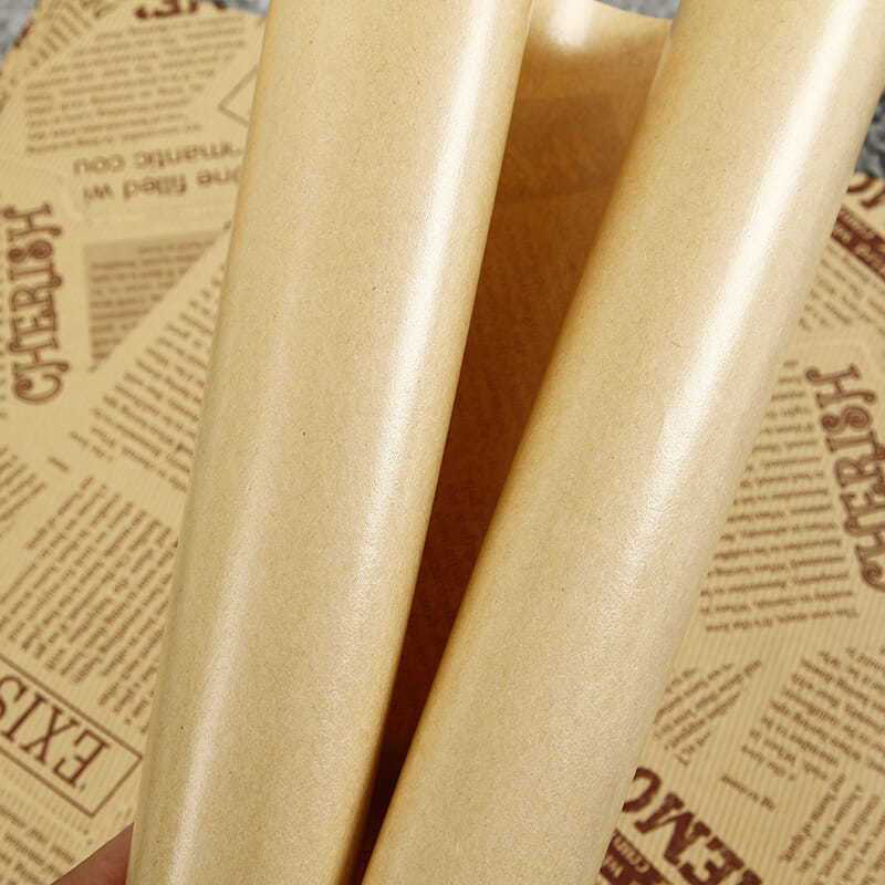 Wholesale Disposable Wax Paper with Coating Excellent for Food Packaging Sandwiches Pizza Cake Chicken Roll Bread